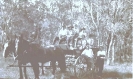 On the road to Hussey's Creek 1925