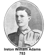 ADAMS Ireton William